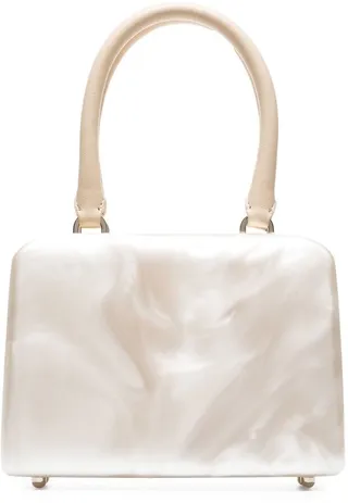 Mini Pearl-Effect Case Bag