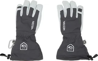 Hestra Gray & Off-White Heli Gloves