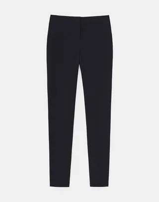 Plus Size Stretch Twill Manhattan Skinny Ankle Pant