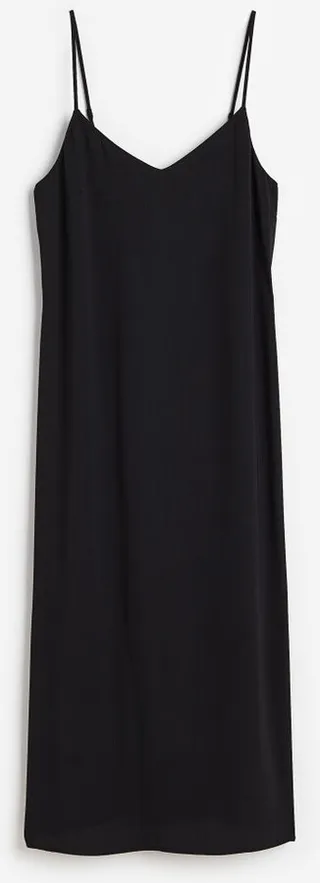 Crêped Slip Dress