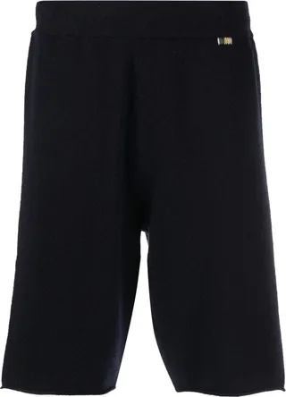 Knitted Knee-Length Shorts