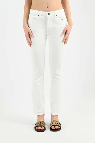 Mandy Super Skinny Bootcut Jeans In Bull Stretch