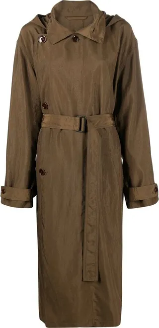 Hooded Trench Coat
