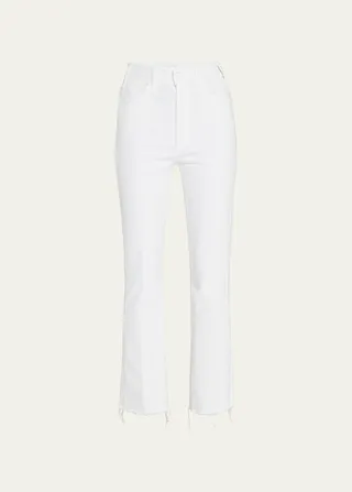 The Hustler Ankle Fray Boot-Cut Jeans