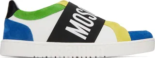 Moschino Multicolor Slip-On Sneakers