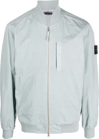 Logo-Patch Bomber Jacket