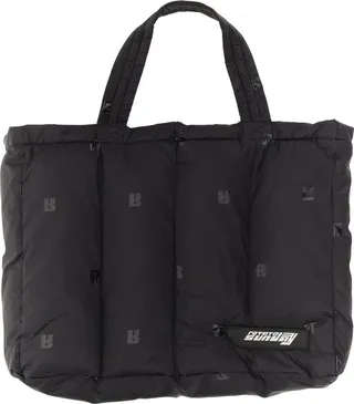 ROTATE Logo Patch Padded Tote Bag