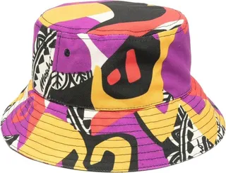 Graphic Print Bucket Hat