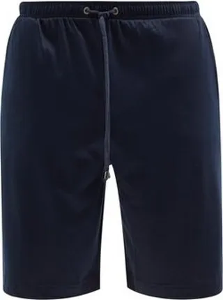 Drawstring Cotton-blend Jersey Pyjama Shorts