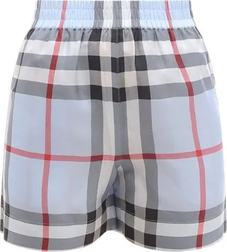 Burberry Check Patterned Bermuda Shorts