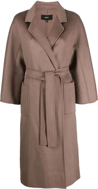 Belted Wool Coat