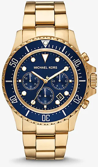 Oversized Everest Gold-Tone Watch
