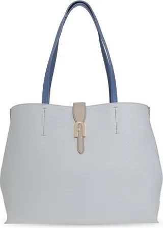 Furla Sofia Logo Plaque Tote Bag