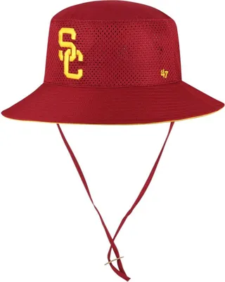 Men's '47 Brand Cardinal Usc Trojans Panama Pail Bucket Hat