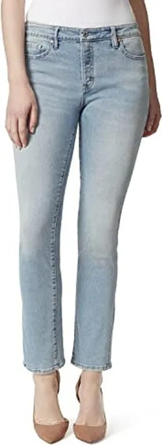 Jessica Simpson Women's Flirt High Rise Straight Boot Cut Jean