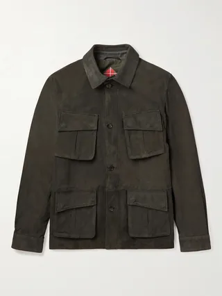 Suede Overshirt