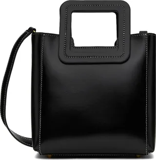 Staud Black Mini Shirley Bag