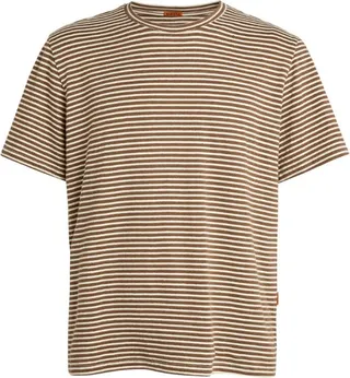 Barena Linen-Blend Striped T-Shirt