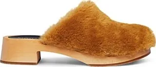 Swedish Hasbeens Women's Fluff Clogs