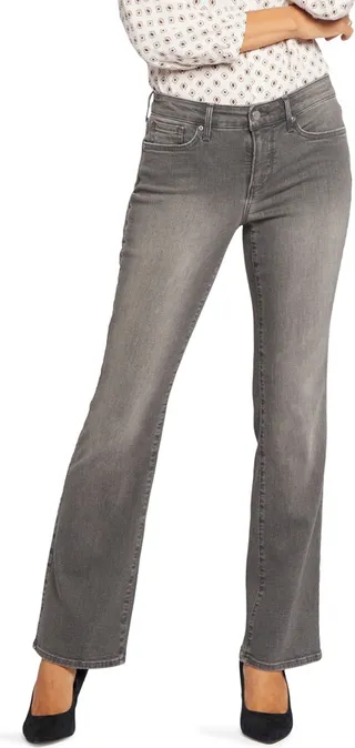 Barbara High Waist Stretch Denim Bootcut Jeans