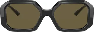 Geometric-Frame Sunglasses