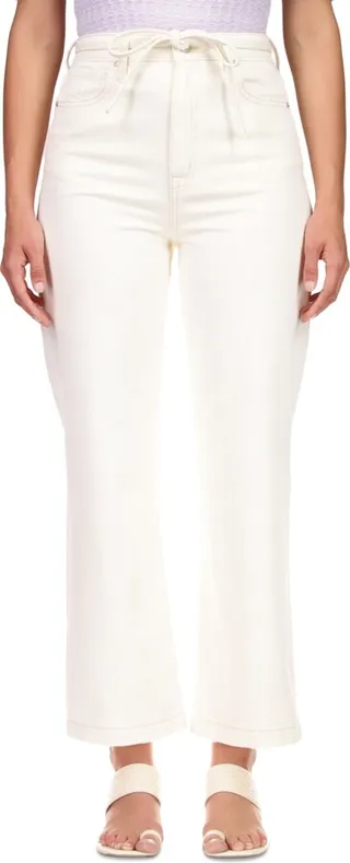 Sanctuary Women's Belted Flashback Ankle Jeans