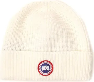 Canada Goose Logo Patch Beanie
