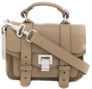 Logo-Tag Mini Shoulder Bag