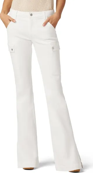 The Frankie Mid Rise Cargo Bootcut Jeans