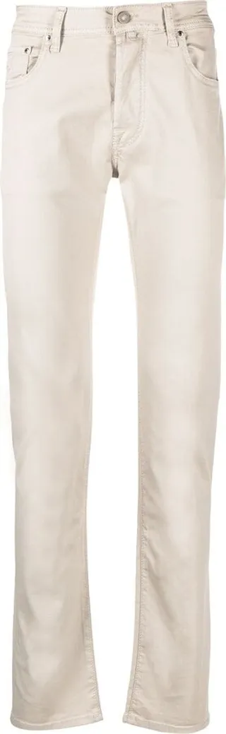 Regular-Fit Straight-Leg Trousers