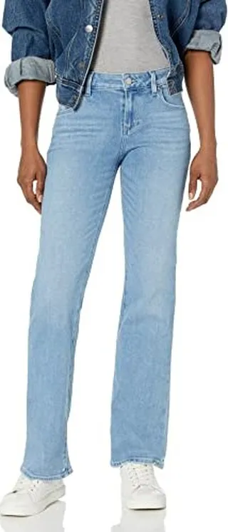PAIGE Women's Sloane 31 inches Low Rise Bootcut in Davia Destructed