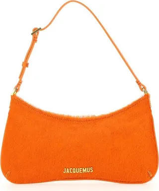 Jacquemus Le Bisou Logo Lettering Shoulder Bag