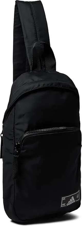 adidas Essentials 2 Sling Crossbody (Black) Cross Body Handbags