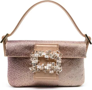 Crystal-Embellished Tote Bag