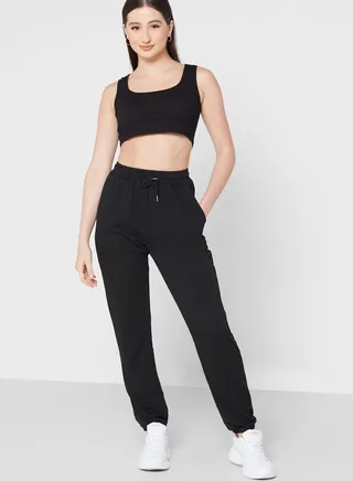 Crop Top & Joggers Set