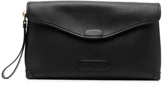 Foldover Logo-Patch Clutch