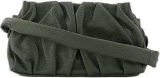 Elleme Ruched Detail Vague Shoulder Bag