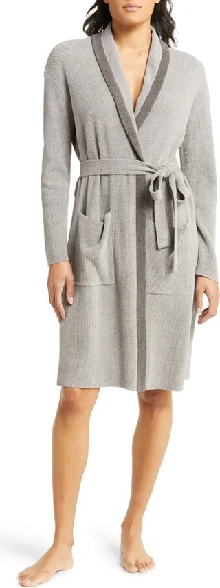 CozyChic Ultra Lite™ Tipped Short Robe