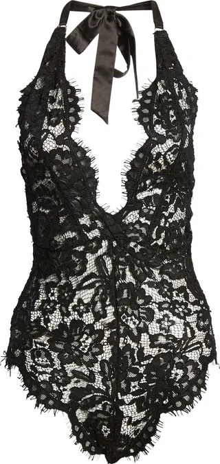 Natalia Lace Thong Bodysuit