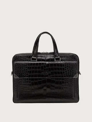 Ferragamo Men Business bag Black
