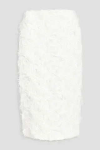 Fil coupé midi skirt