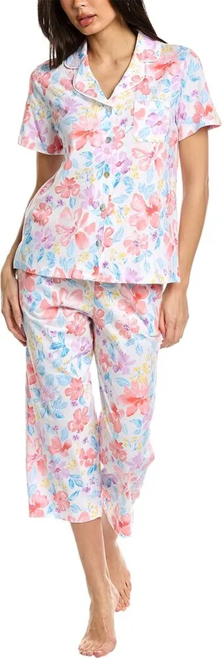 Carole Hochman 2pc Capri Pajama Set