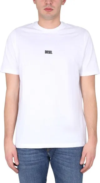Diesel Logo-Print Short-Sleeved T-Shirt
