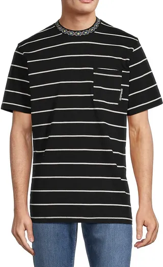 Classic Fit Mavericks Striped Tee