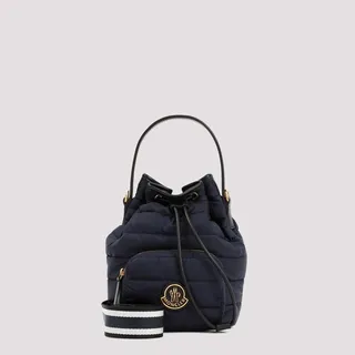 Moncler Logo Patch Drawstring Crossbody Bag