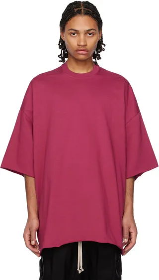 Rick Owens Pink Tommy T-Shirt