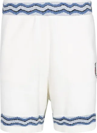 Swirl Stripe Knit Shorts