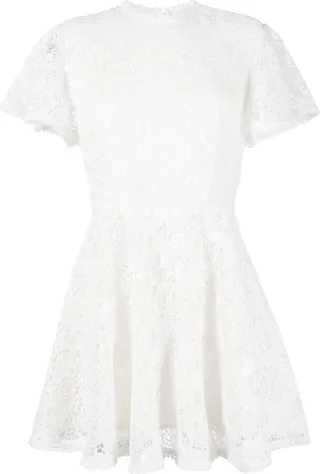 Guipure Lace Minidress