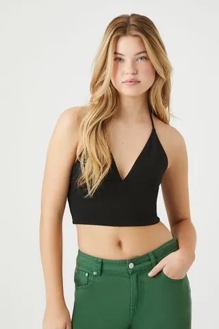 Cropped Halter Top