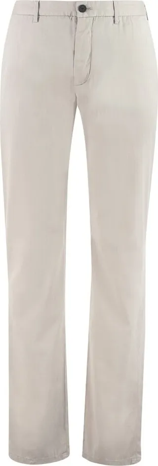 Z Zegna Mid-Waisted Straight Leg Pants